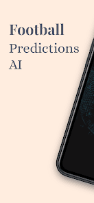 Football Predictions AI mobile app screenshot 1 showing app interface